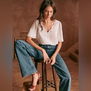 Sezane Francia Blouse